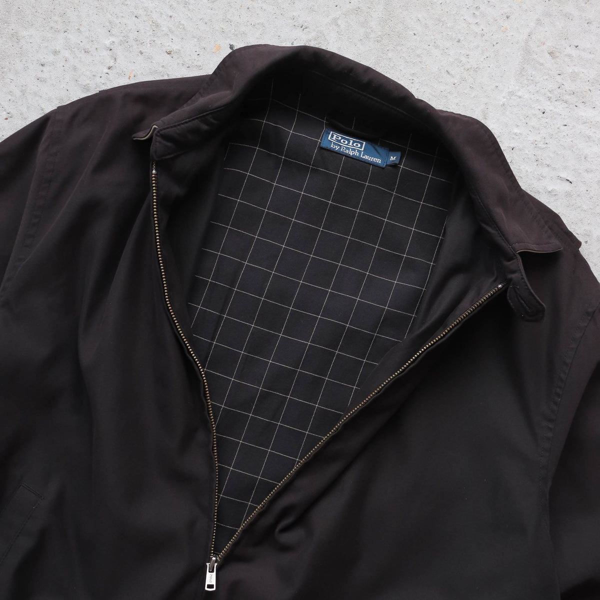Polo Ralph Lauren Plaid Lined Harrington Jacket - 2000s (M)