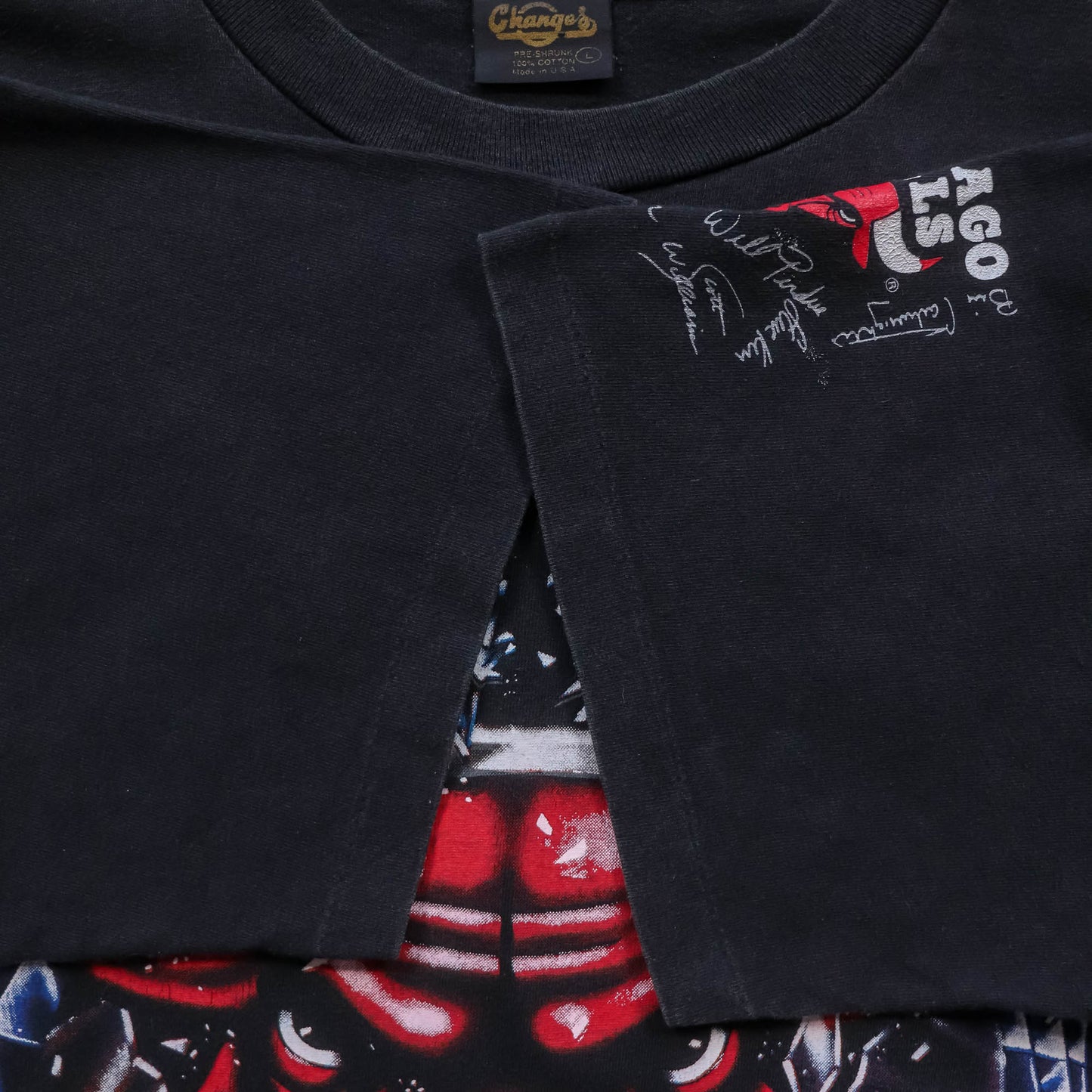Chicago Bulls Shattered Backboard NBA Tee - 1992 (L)