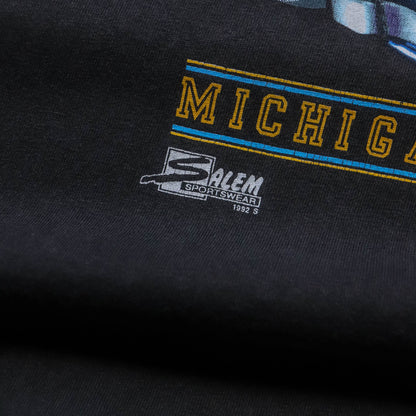 Michigan Wolverines NCAA Salem Helmet Tee - 1992 (XL)