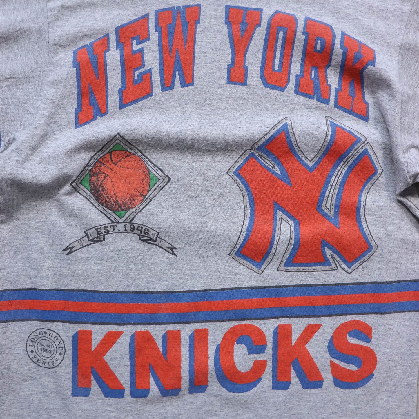 New York Knicks Long Gone NBA Tee - 1992 (XL)