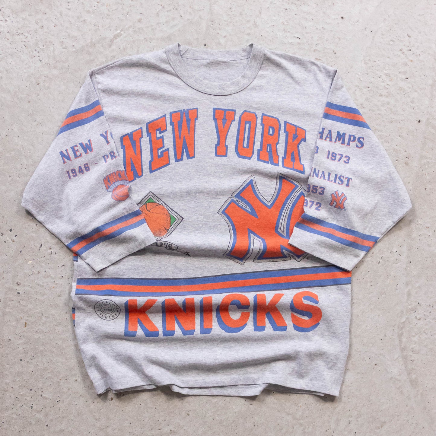 New York Knicks Long Gone NBA Tee - 1992 (XL)