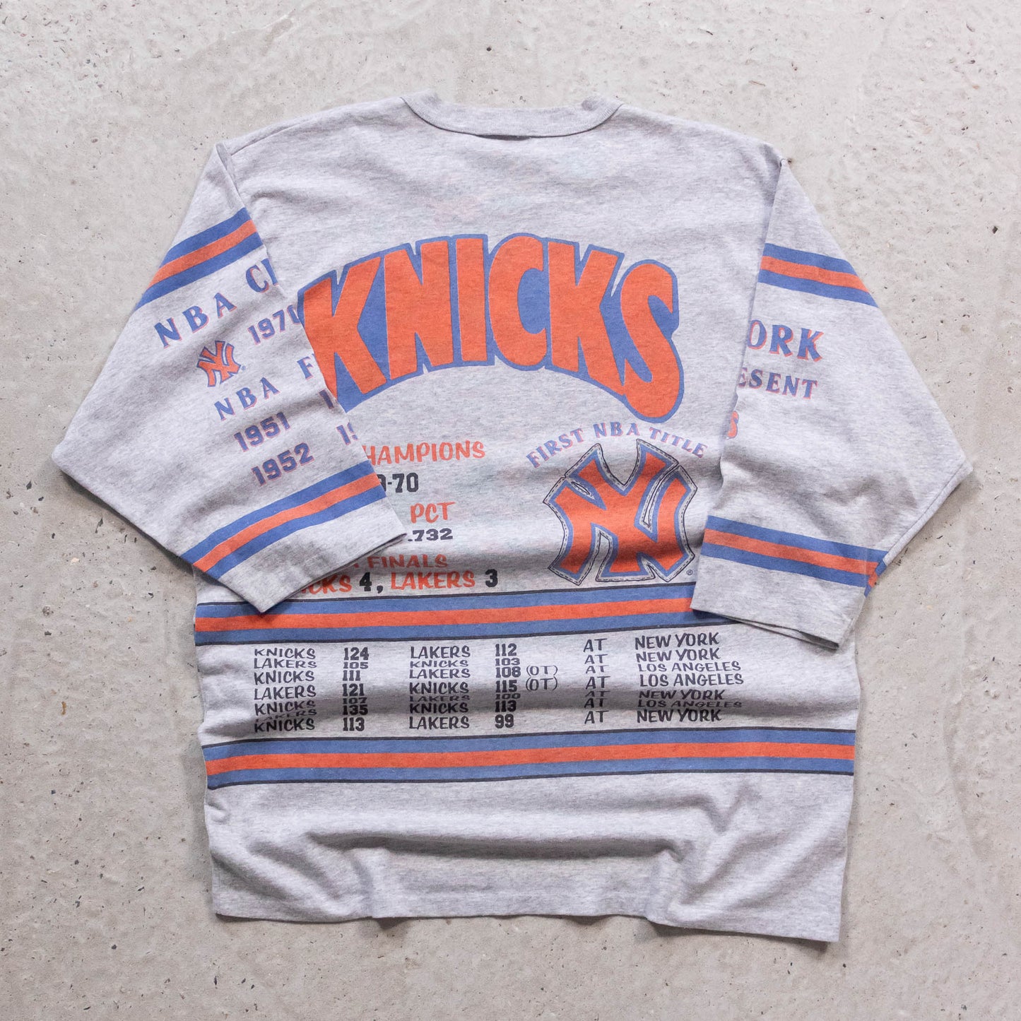 New York Knicks Long Gone NBA Tee - 1992 (XL)