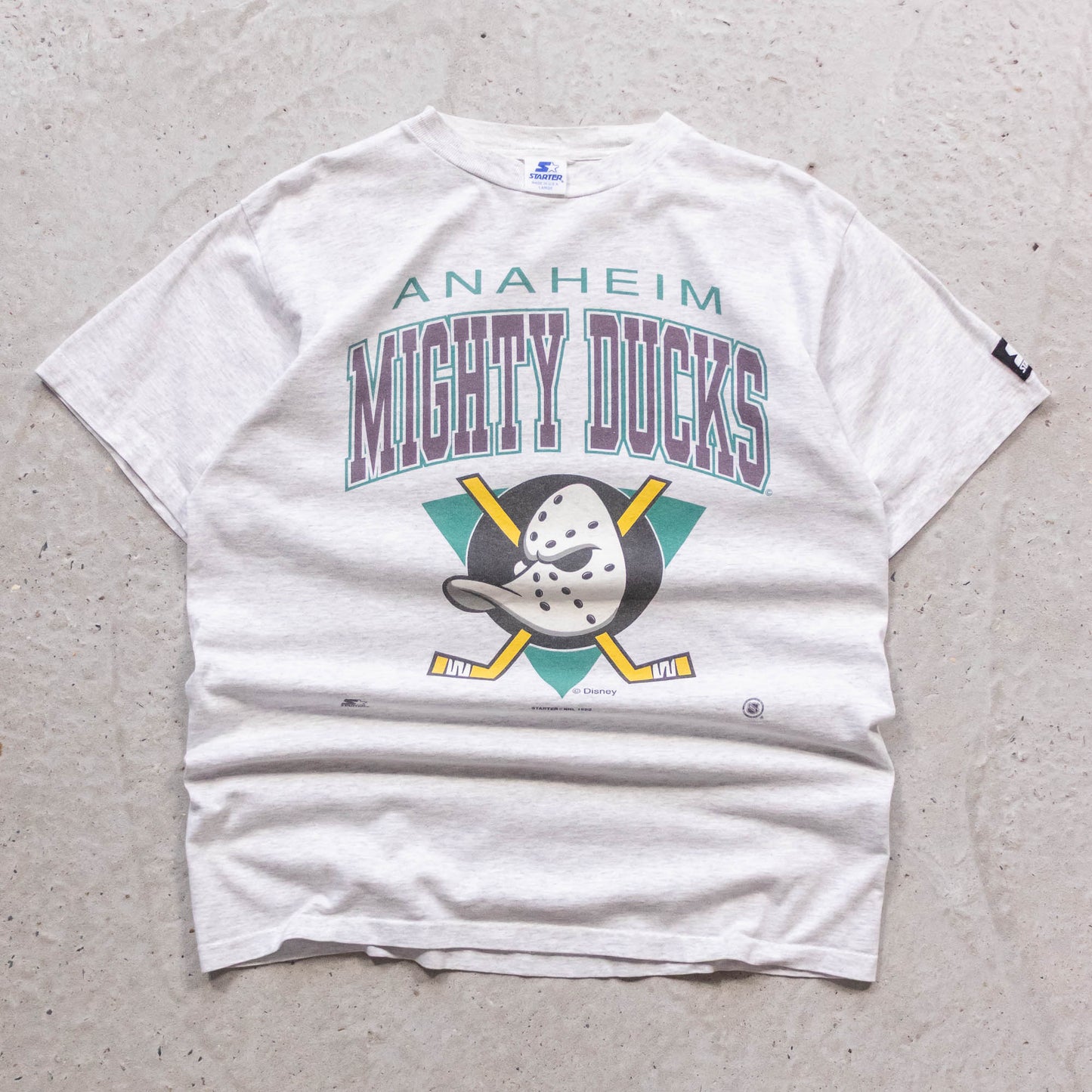 Anaheim Mighty Ducks NHL Starter Tee - 90s (L)