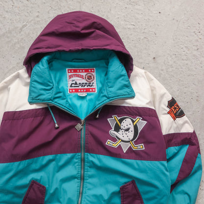 Anaheim Mighty Ducks Nutmeg Sample Jacket - 90s (L)