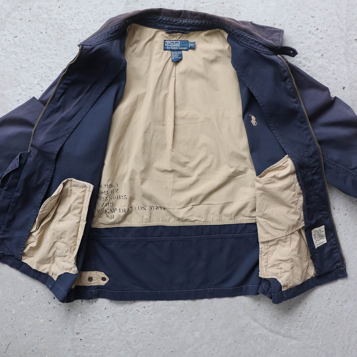 Polo Ralph Lauren Corduroy Collar Field Jacket – 2000s (XL)