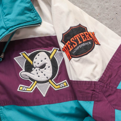 Anaheim Mighty Ducks Nutmeg Sample Jacket - 90s (L)
