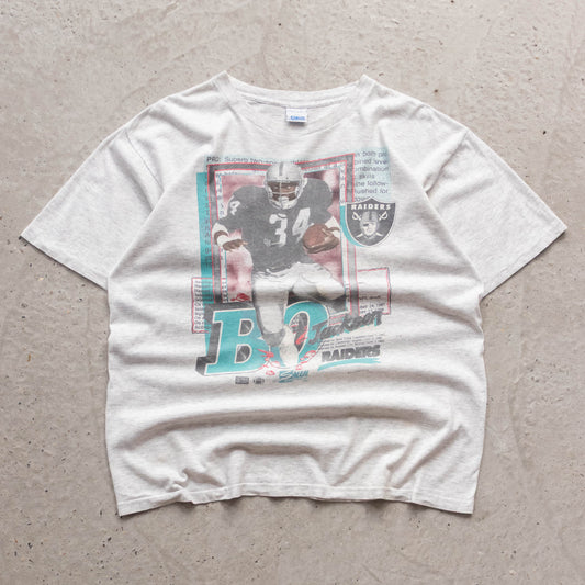 Bo Jackson LA Raiders NFL Salem Tee - 1991 (XL)