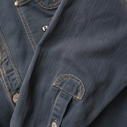 Rip Curl Embroidered Logo Textured Overshirt – 90s (S)
