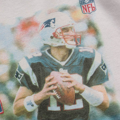 Tom Brady New England Patriots NFL Tee - 2002 (XL)