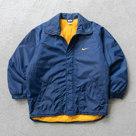 Nike Big Swoosh Quilted Coach Jacket – 90s (L)