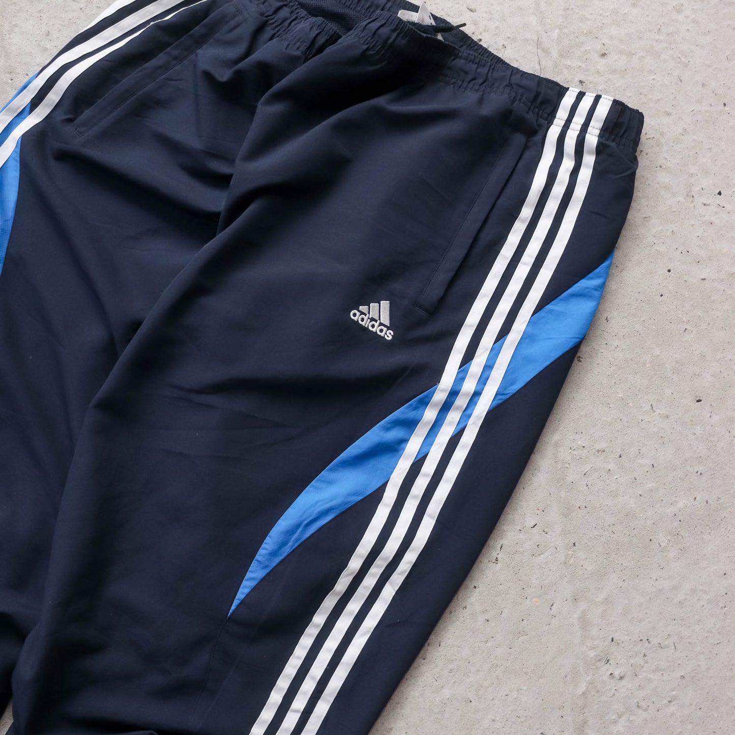 Adidas 3-Stripe Panel Track Pants - 2000s (XL)