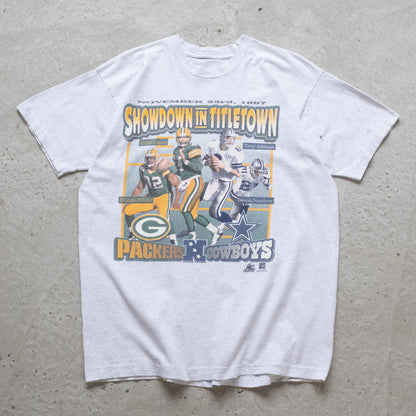 Vintage 1997 Packers vs Cowboys NFL Tee - XL