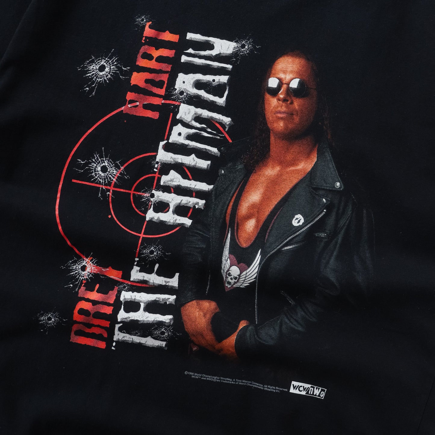 Vintage 1998 Bret 'Hitman' Hart WCW Tee - L - AL Vintage