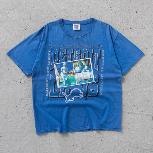 Vintage 1996 Detroit Lions Upper Deck NFL Tee - L - AL Vintage