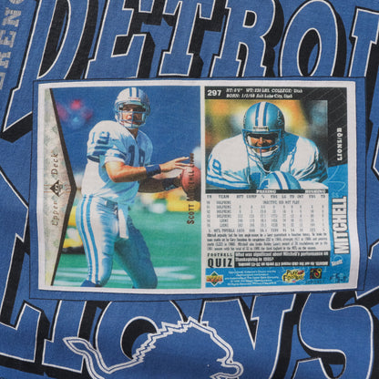 Vintage 1996 Detroit Lions Upper Deck NFL Tee - L - AL Vintage