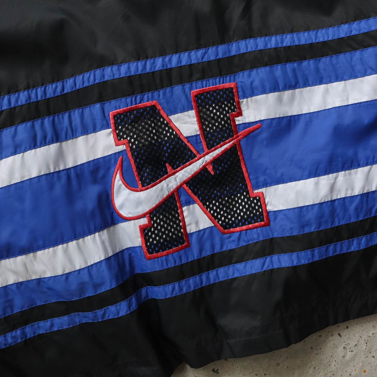 Nike Swoosh Mesh Panelled Windbreaker Jacket - 90s (L)