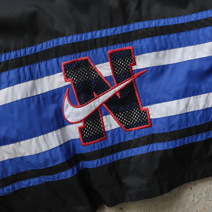 Nike Swoosh Mesh Panelled Windbreaker Jacket - 90s (L)