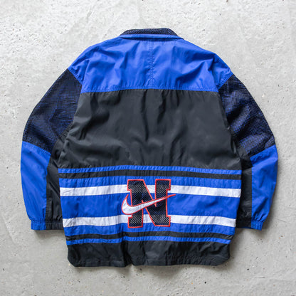 Nike Swoosh Mesh Panelled Windbreaker Jacket - 90s (L)