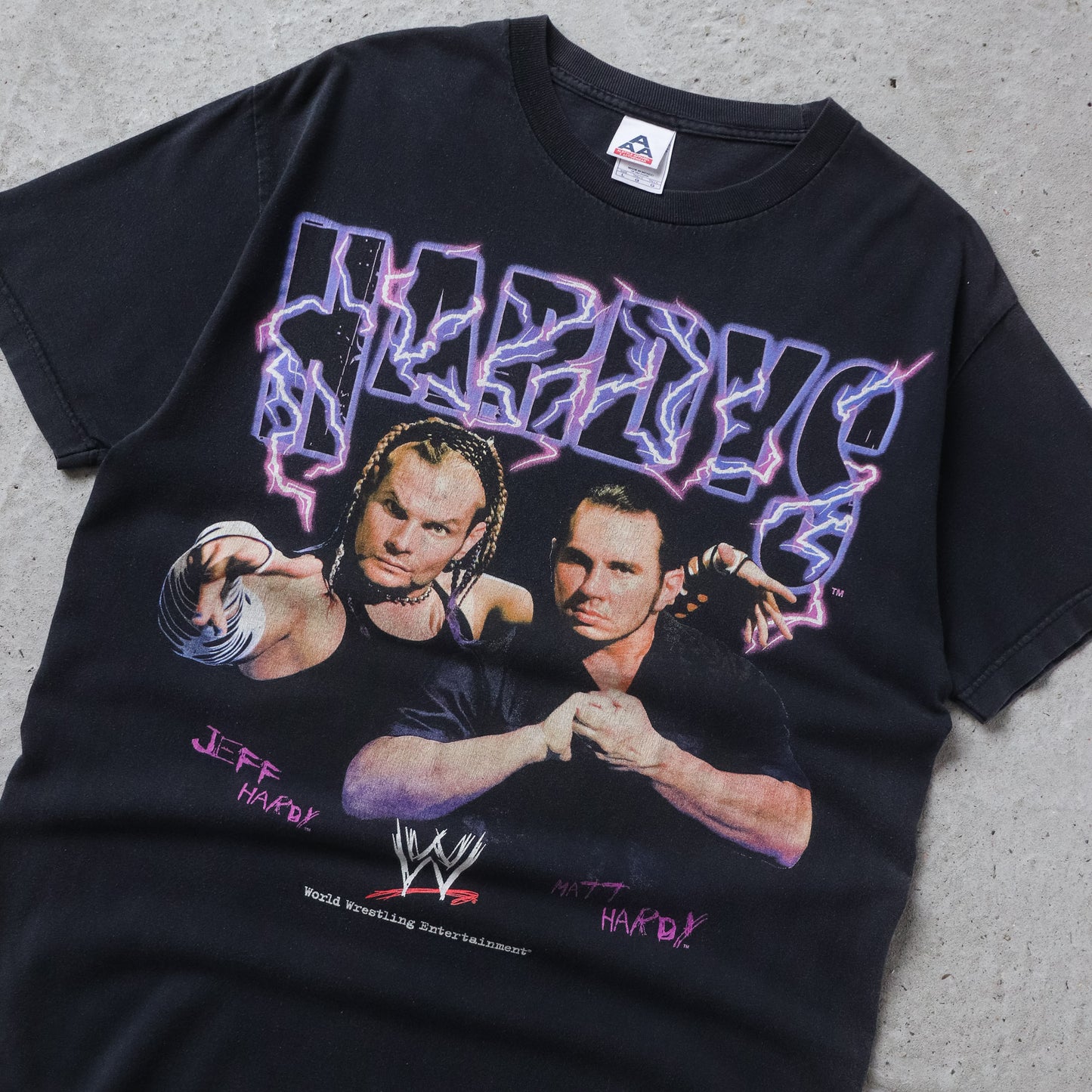 Vintage 2007 Hardy Boyz WWE Tee - L