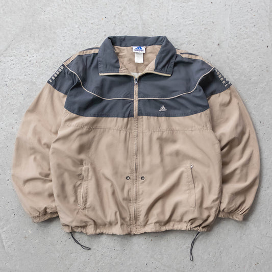 Adidas Two-Tone Technical Windbreaker Jacket - 90s (M)