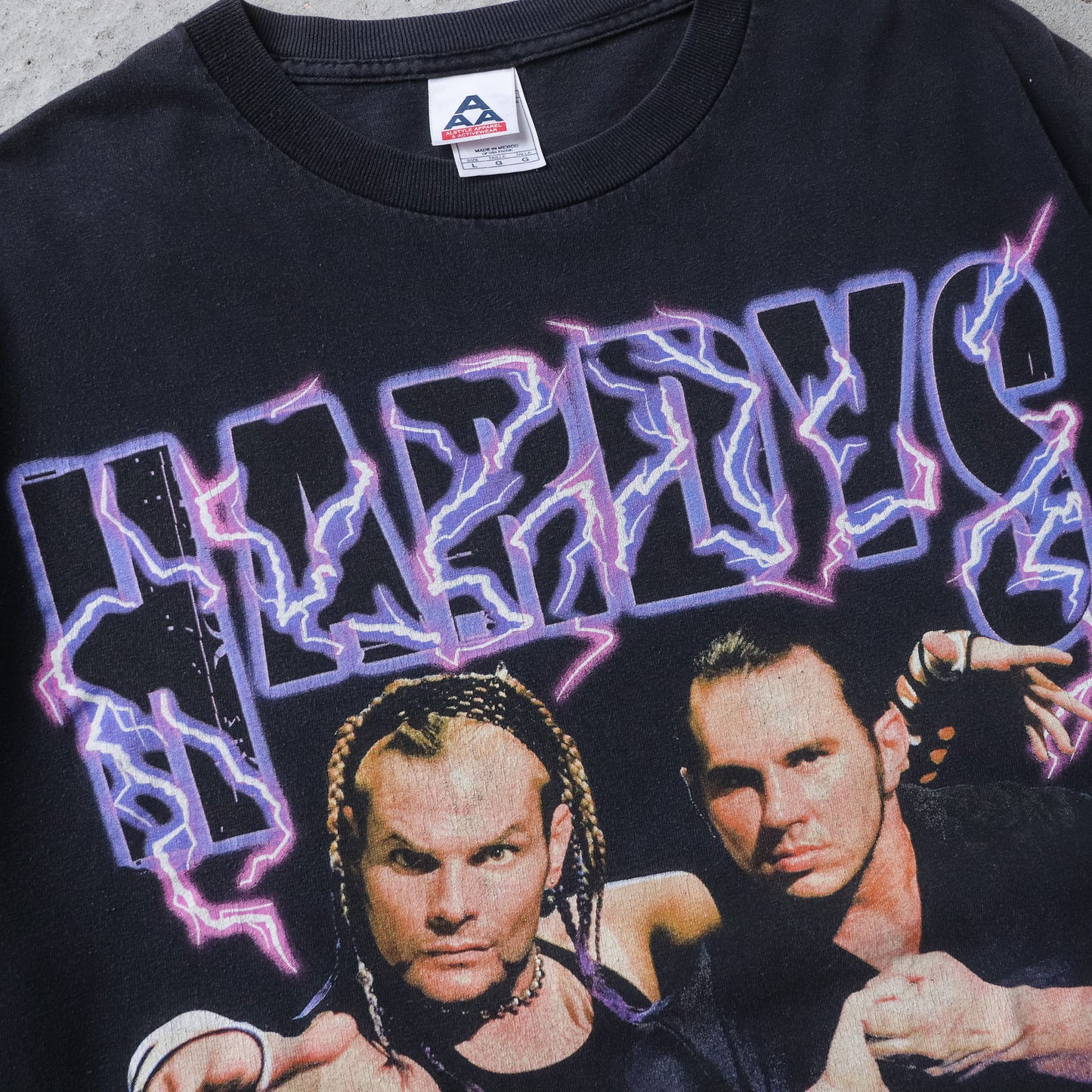 Vintage 2007 Hardy Boyz WWE Tee - L