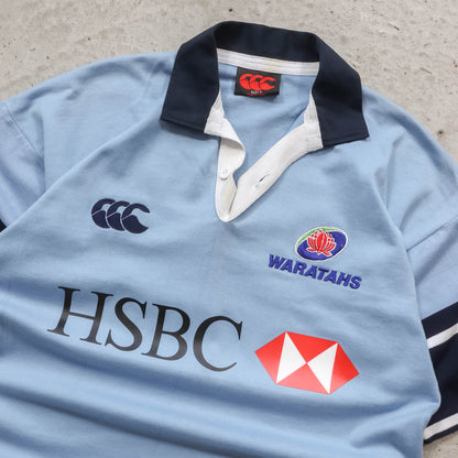 NSW Waratahs Super 12 Canterbury Rugby Jersey - 2005 (S)