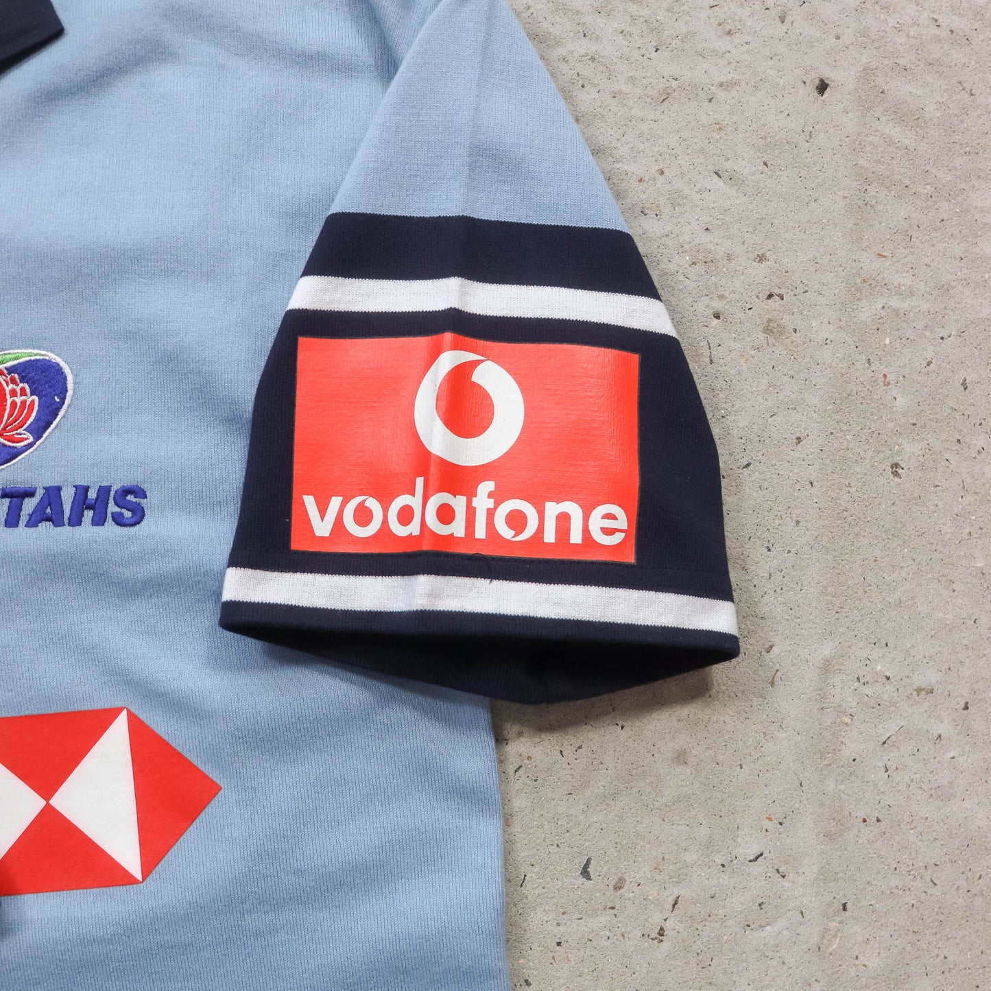 NSW Waratahs Super 12 Canterbury Rugby Jersey - 2005 (S)