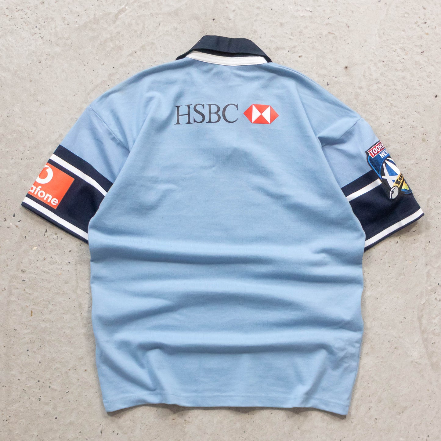 NSW Waratahs Super 12 Canterbury Rugby Jersey - 2005 (S)
