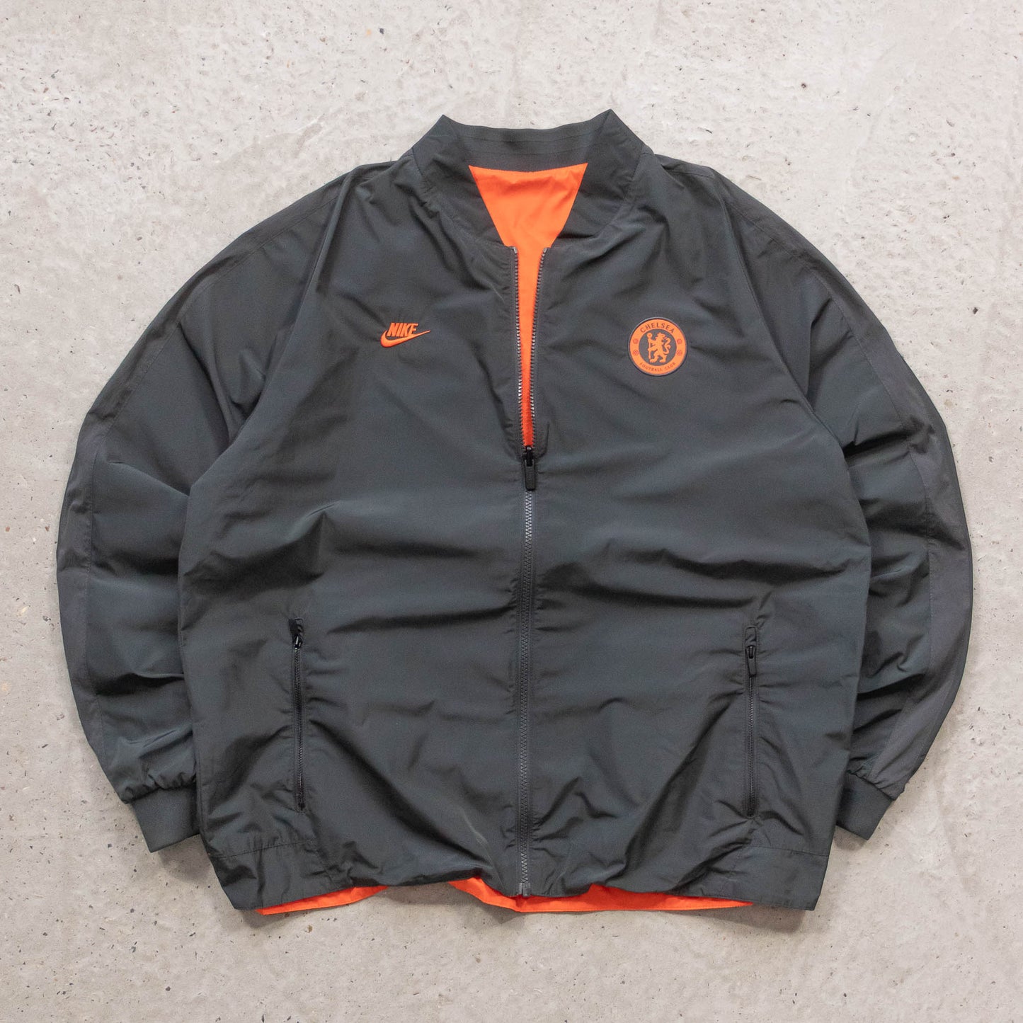 Chelsea FC Nike Reversible Bomber Jacket - 2000s (XL)