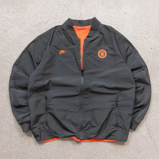 Chelsea FC Nike Reversible Bomber Jacket - 2000s (XL)