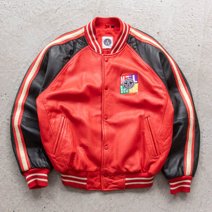 All Star Cafe Melbourne Leather Bomber Jacket - 1995 (L)