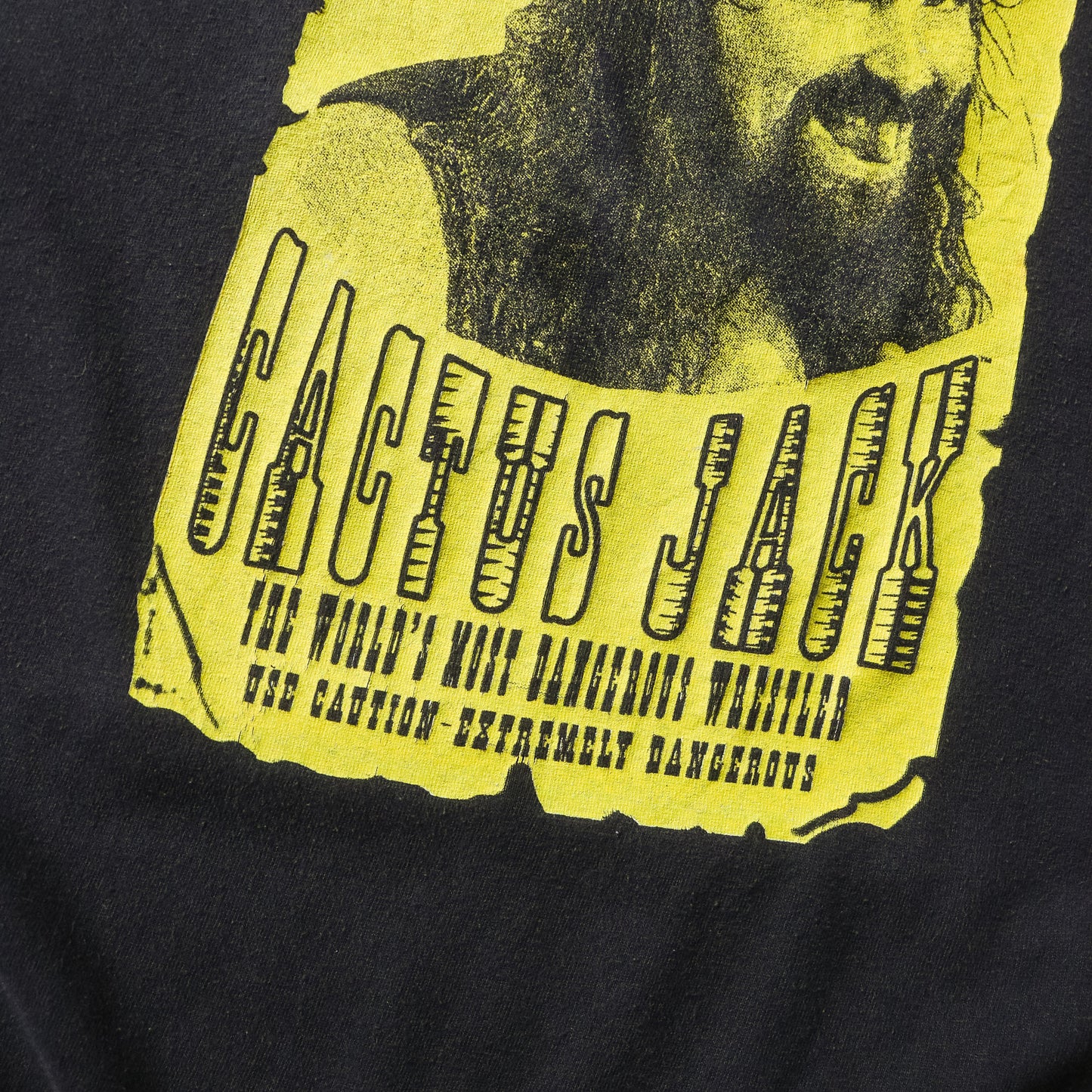 Vintage 1998 Cactus Jack 'Wanted Dead' Mick Foley WWF Tee - XL - AL Vintage