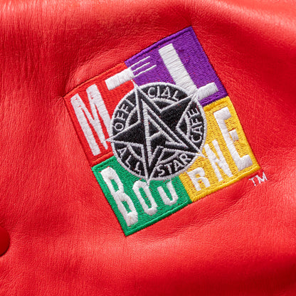 All Star Cafe Melbourne Leather Bomber Jacket - 1995 (L)