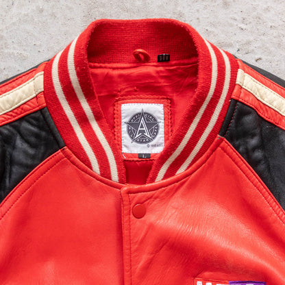 All Star Cafe Melbourne Leather Bomber Jacket - 1995 (L)
