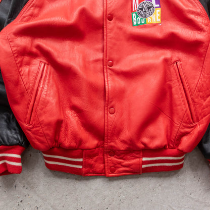 All Star Cafe Melbourne Leather Bomber Jacket - 1995 (L)