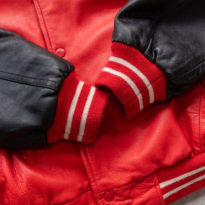 All Star Cafe Melbourne Leather Bomber Jacket - 1995 (L)