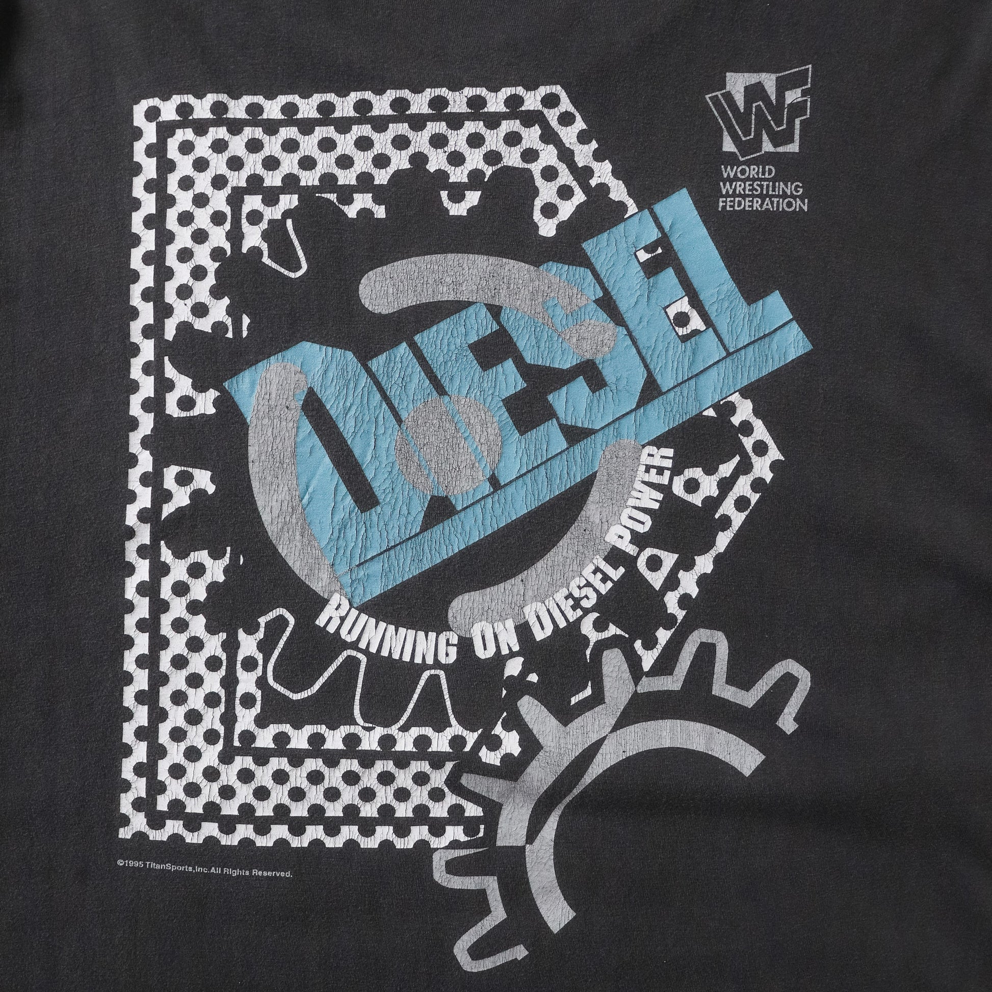 Vintage 1995 Diesel Big Daddy Cool WWF Tee - XL - AL Vintage