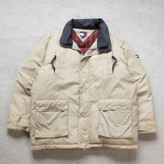 Vintage 90s Tommy Hilfiger Puffer Jacket - XL