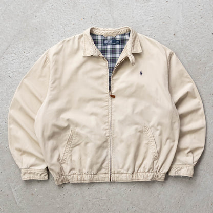 Polo Ralph Lauren Plaid Lined Harrington Jacket - 90s (XL)