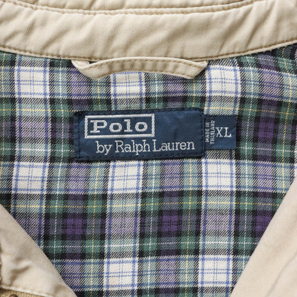 Polo Ralph Lauren Plaid Lined Harrington Jacket - 90s (XL)