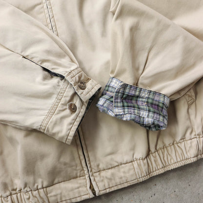 Polo Ralph Lauren Plaid Lined Harrington Jacket - 90s (XL)