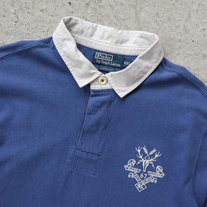 Polo Ralph Lauren Crest Rugby Shirt – 2000s (XL)