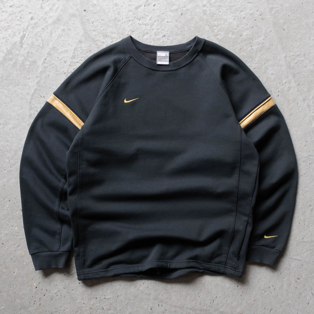 Nike Mini Swoosh Panelled Sweatshirt - 2000s (M)