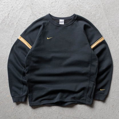 Nike Mini Swoosh Panelled Sweatshirt - 2000s (M)