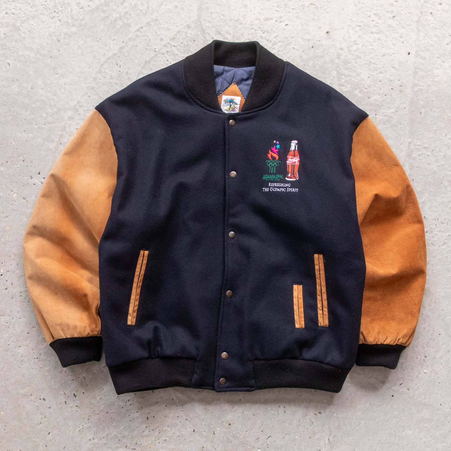 Atlanta Olympics Coca-Cola Varsity Jacket - 1996 (XL)