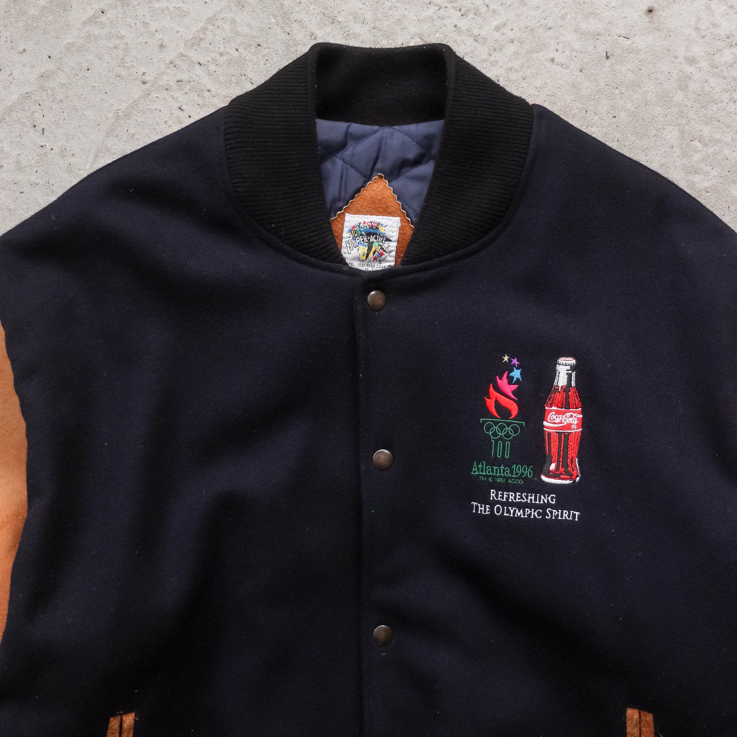 Atlanta Olympics Coca-Cola Varsity Jacket - 1996 (XL)