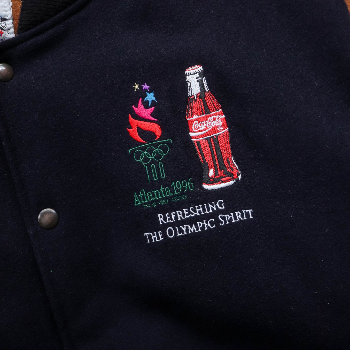 Atlanta Olympics Coca-Cola Varsity Jacket - 1996 (XL)
