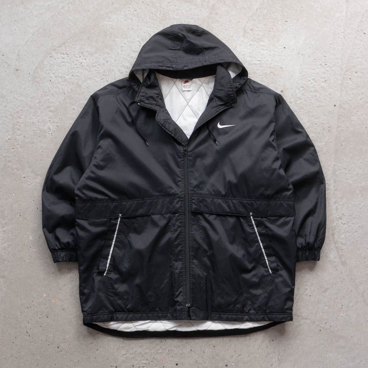 Nike Big Swoosh Quilted Jacket - 90s (XL)