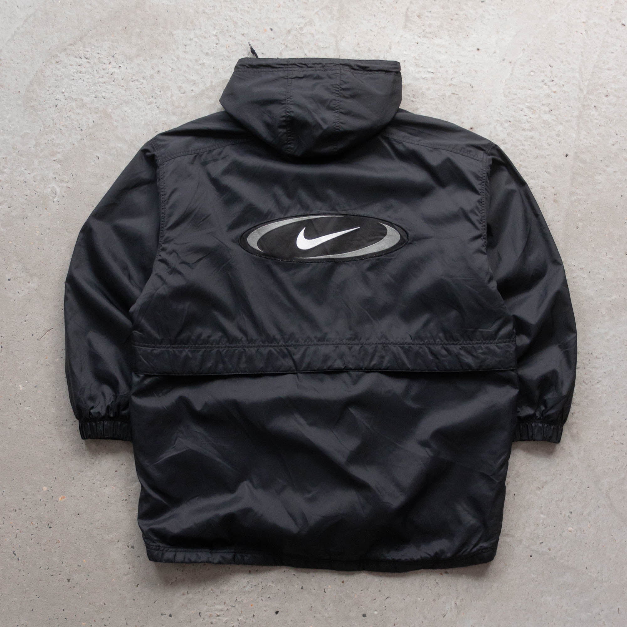 Nike Big Swoosh Quilted Jacket - 90s (XL) – AL Vintage