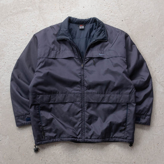 Nike Spellout Quilted Jacket - 90s (L)